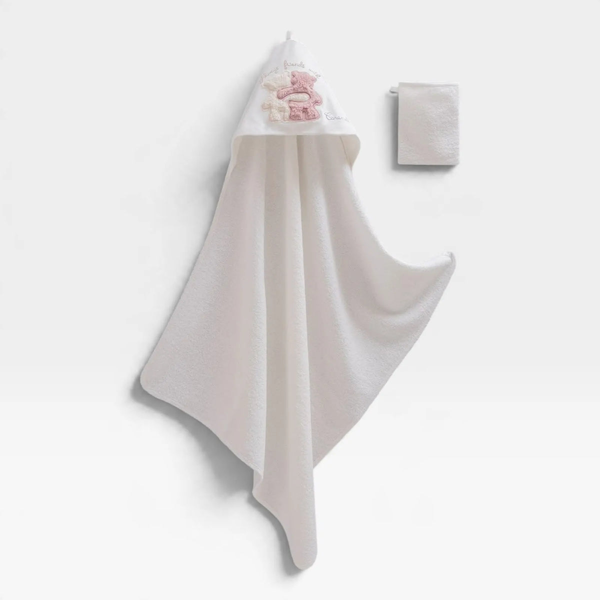 Always Friends Towel -dark pink