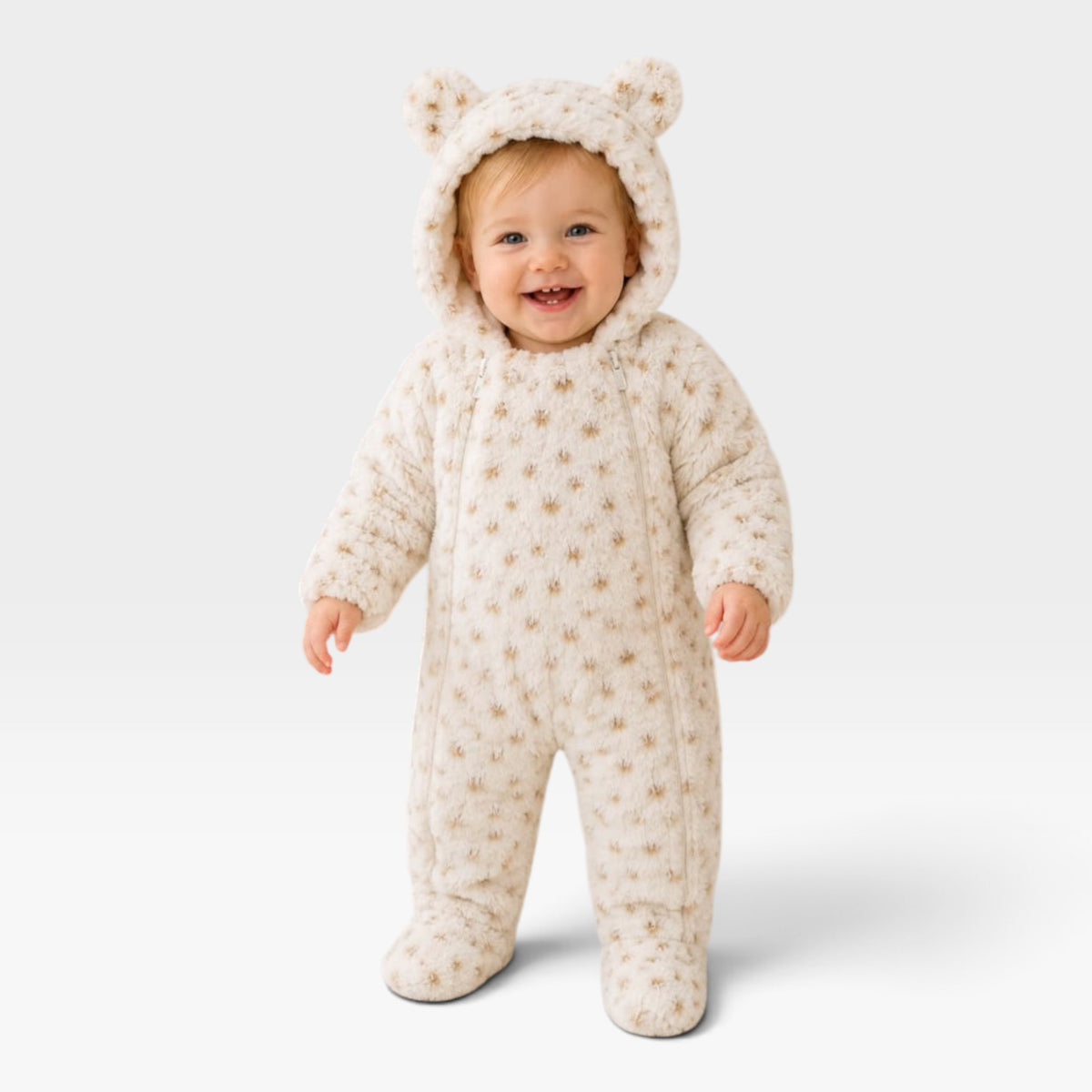 Leopard Cozy Overall Set