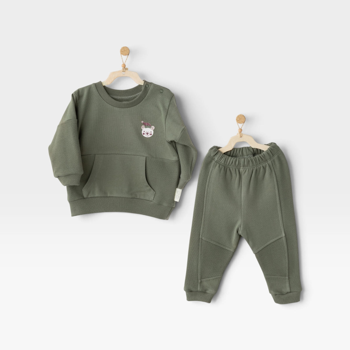 Green Bear 2 Pieces Set