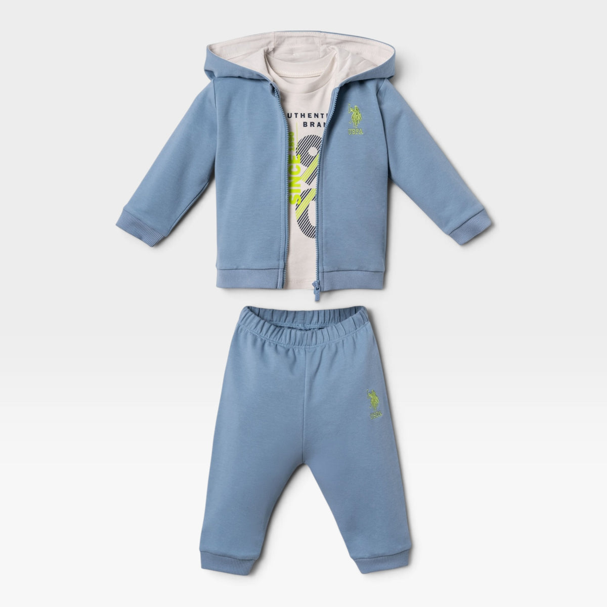 U.S. Polo Blue Signature Set