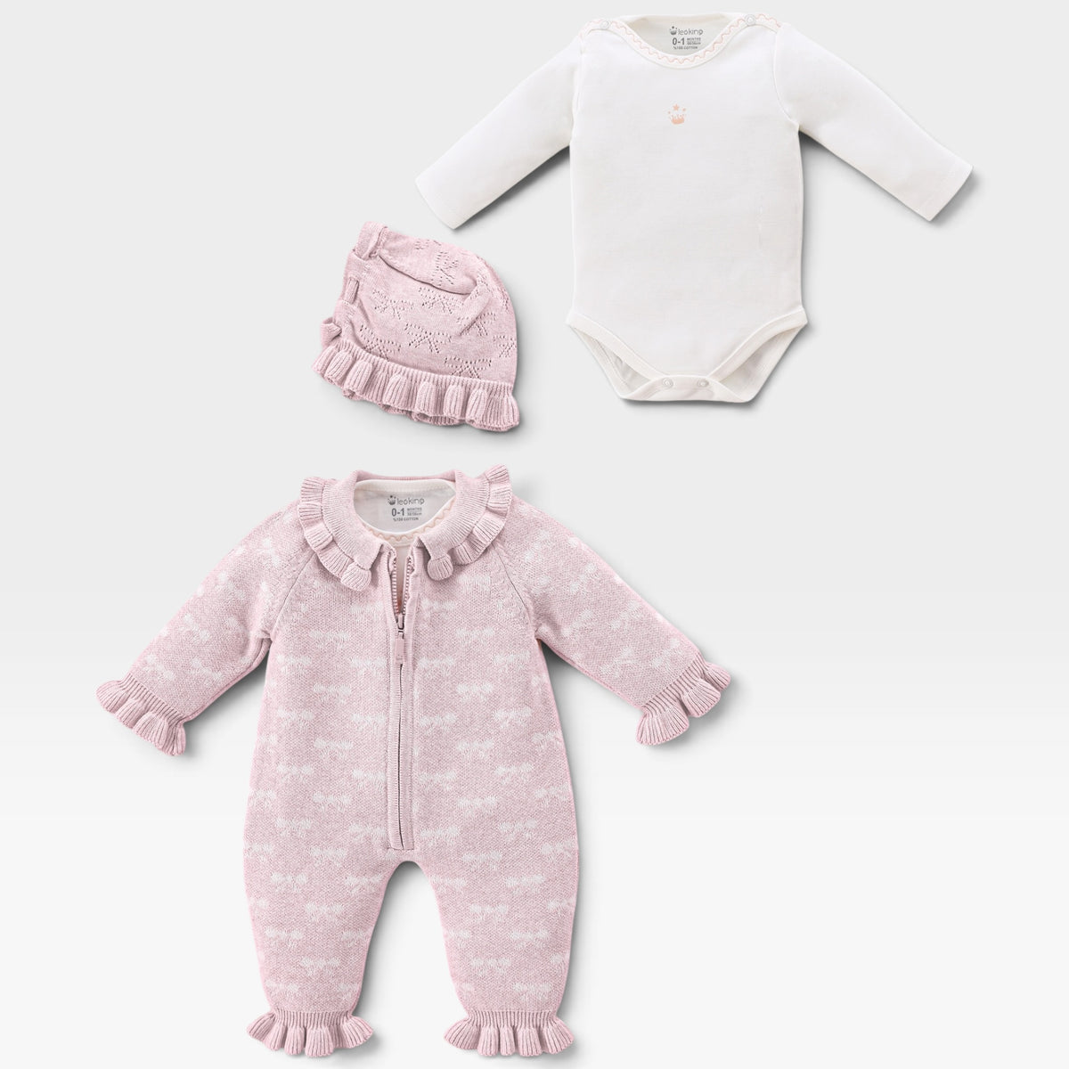 FLory Pinky Overall Set