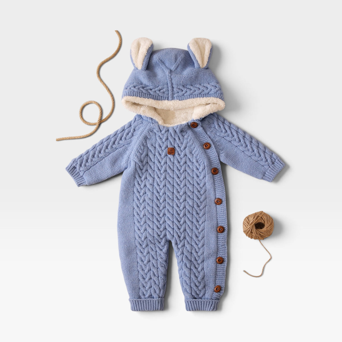 Bunny Fleeced Overall