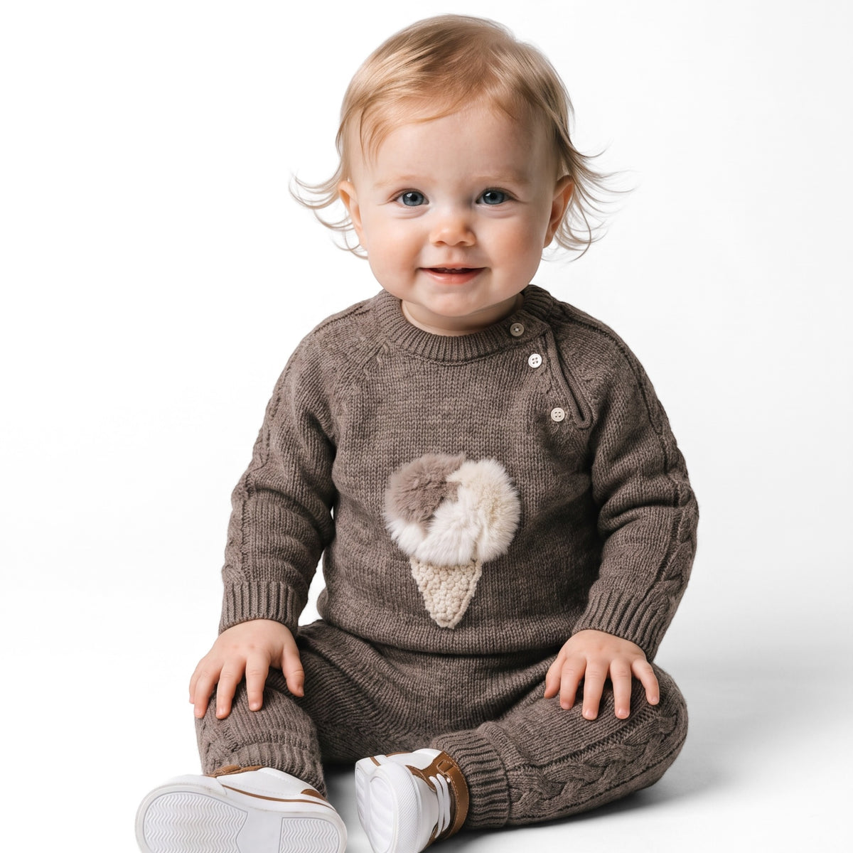 Ice Cream Brown Set