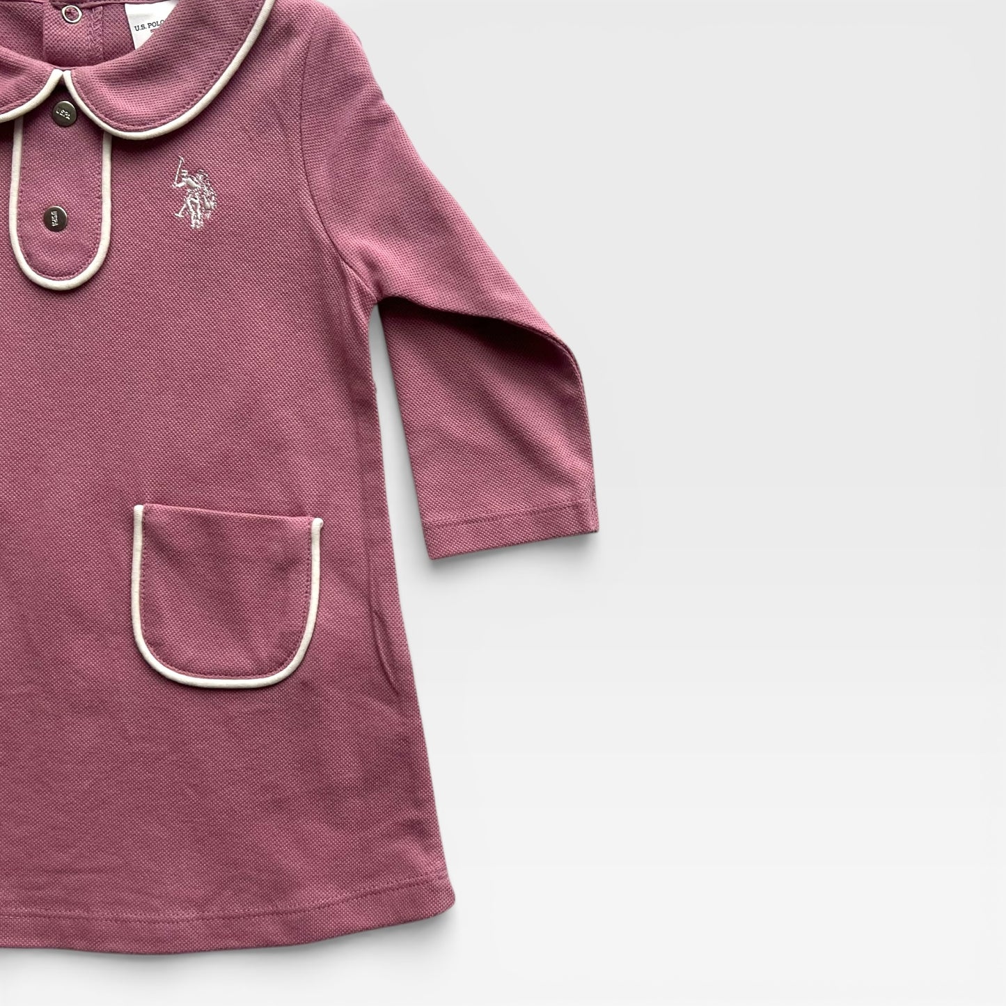 100% Original USPA Classic Girl Dress - Pink