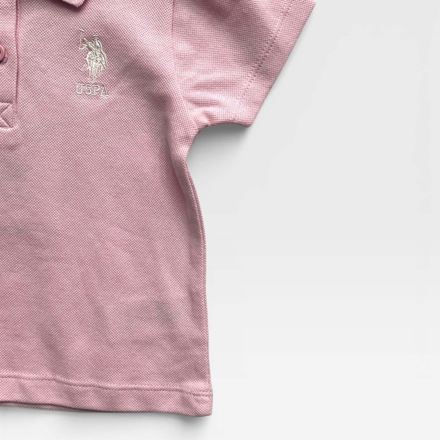 100% Original USPA Classic Short Sleeve Top - Pink