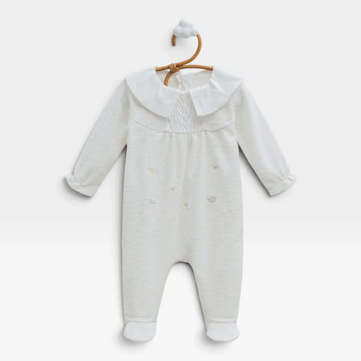 Happy Spring Overall - White - 1
