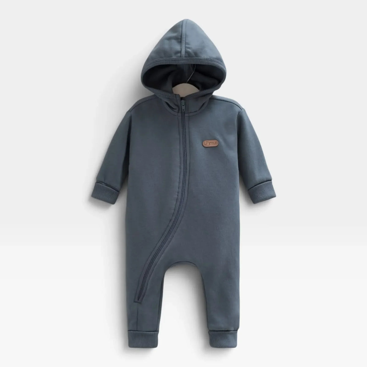 Peekaboo Baby Overall-petrol - 1