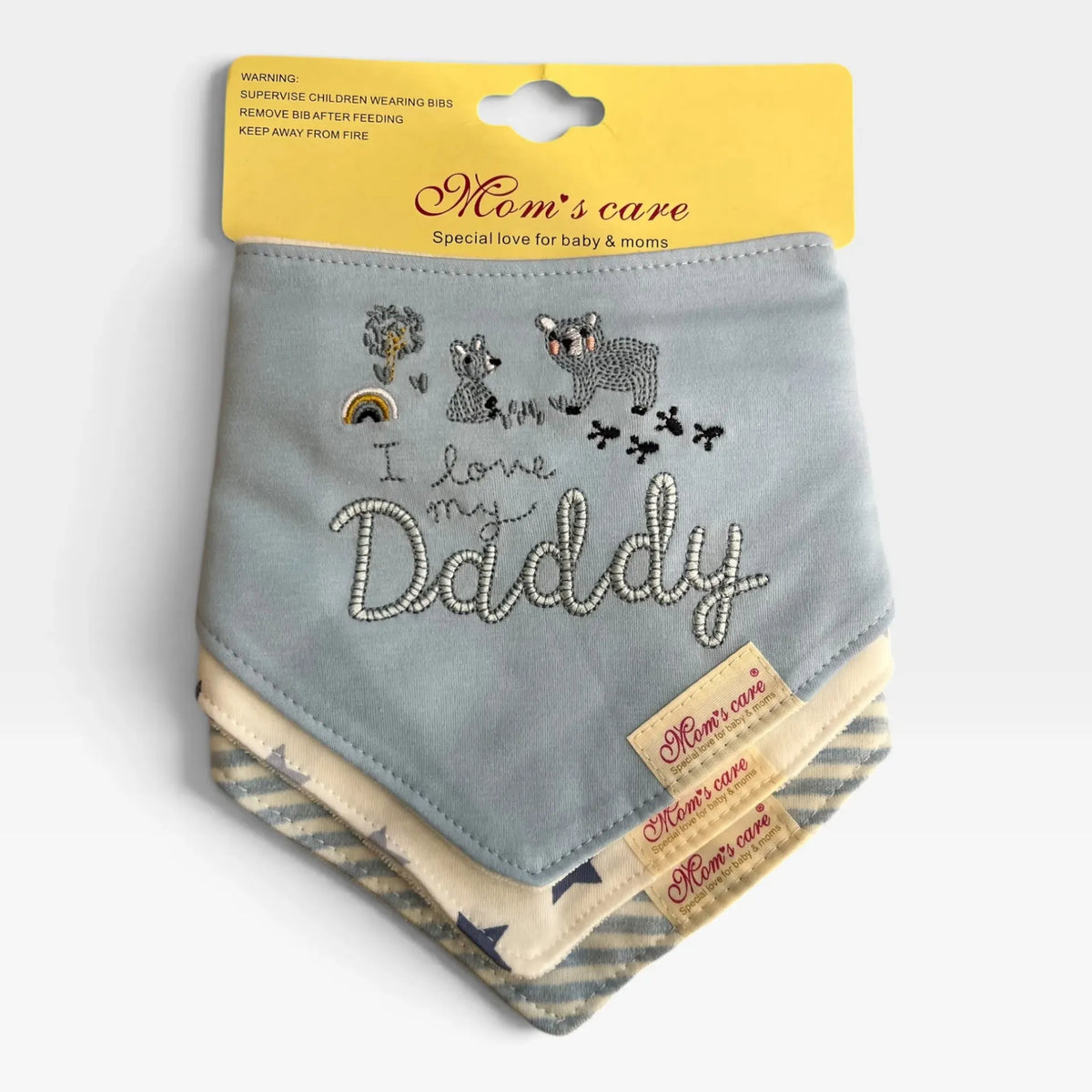 Daddy Stars Bibs - 1