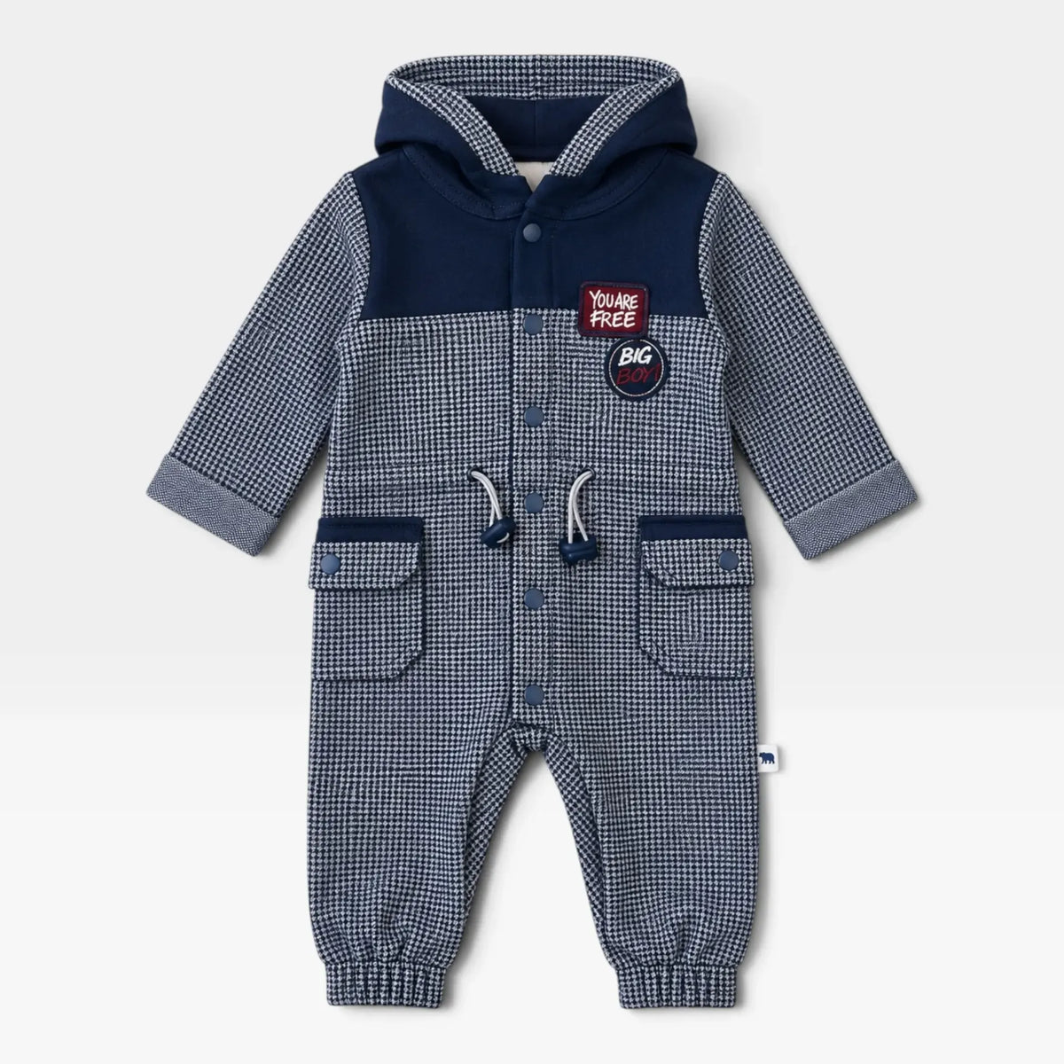 Big Boy Navy Overall - 1