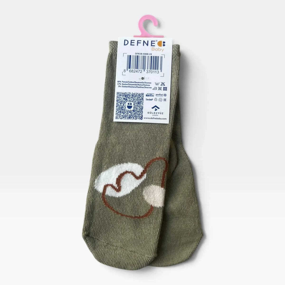 Olive Forest Socks - 1
