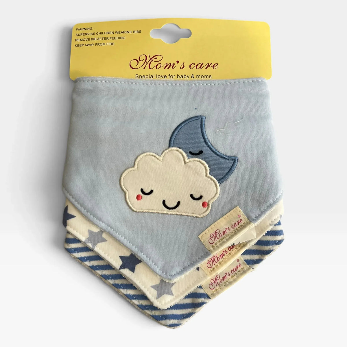 Cloud Blue Bibs - 1