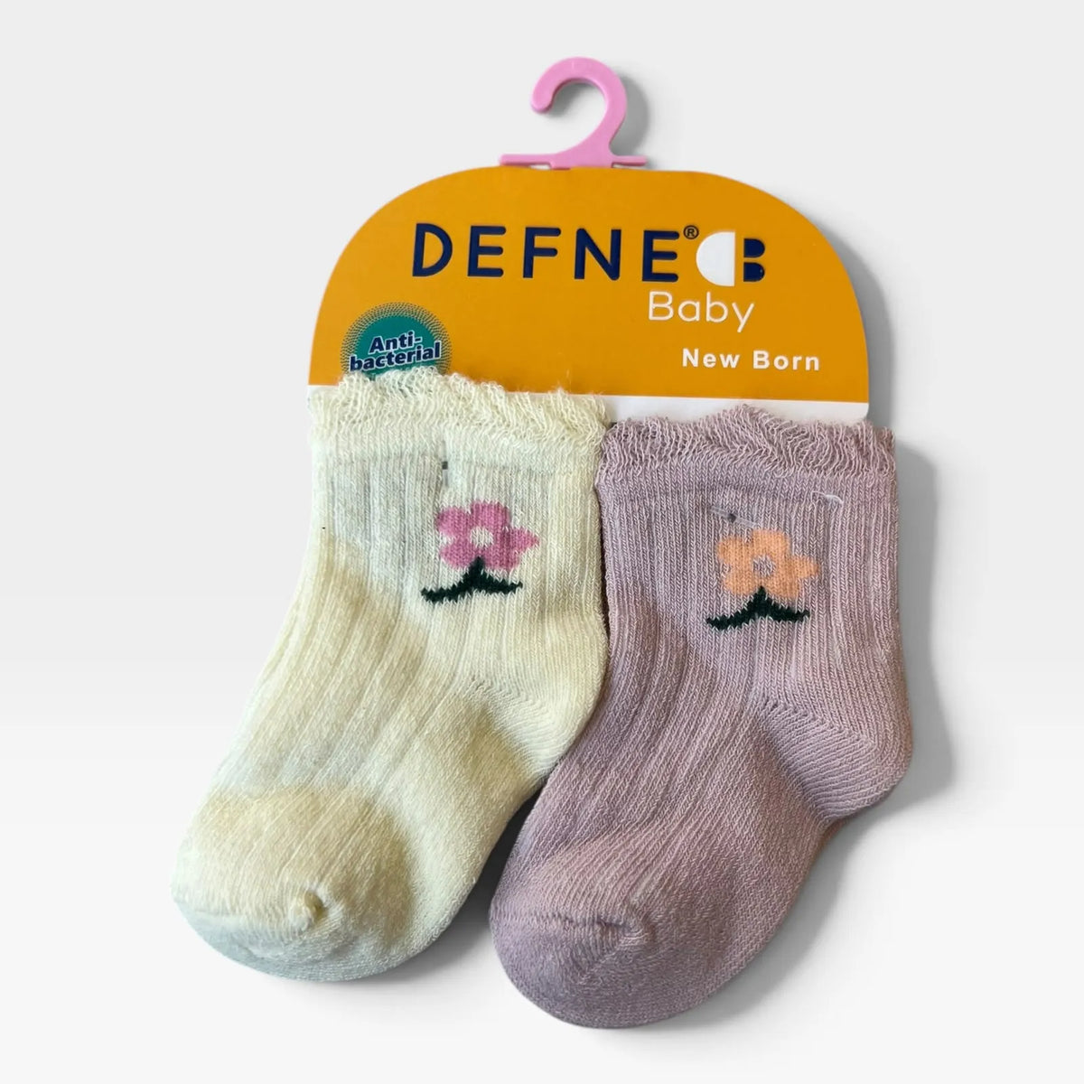 Little Blossom Socks - purple - 1
