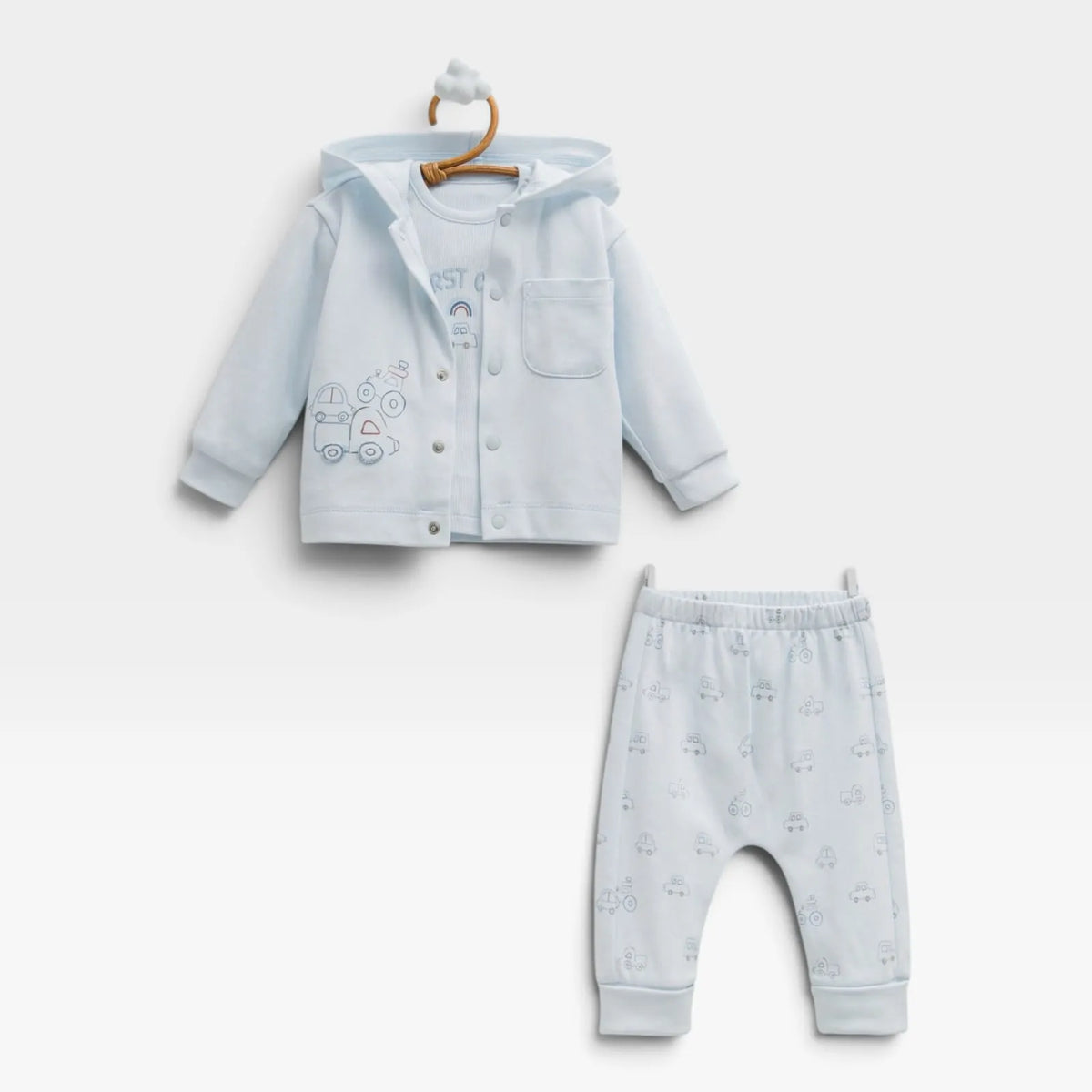 Triple Cars 3 Pieces Set - 1