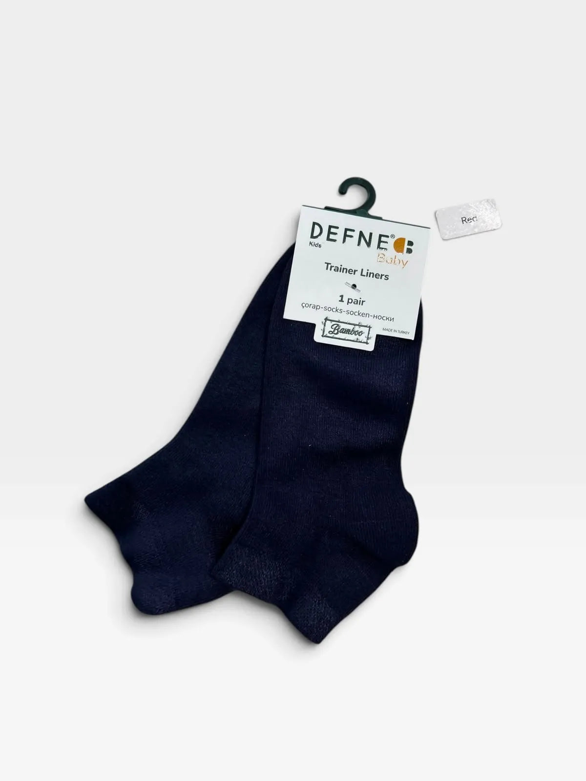 School Day Cotton Socks - Black - 1