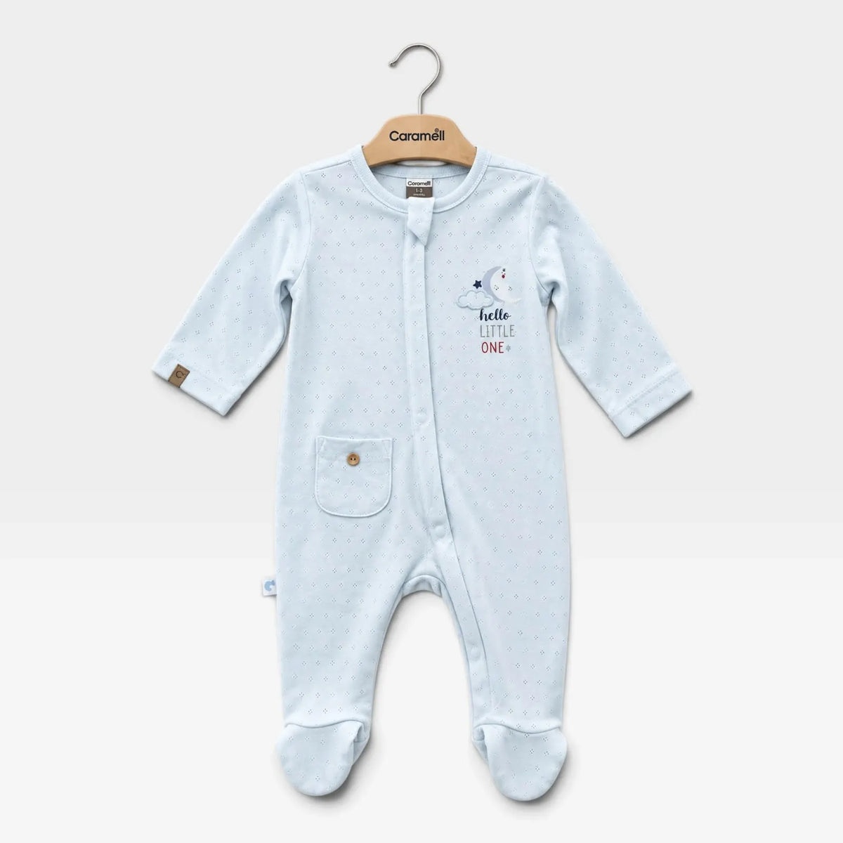 Little One Zipper Overall - Blue - 1