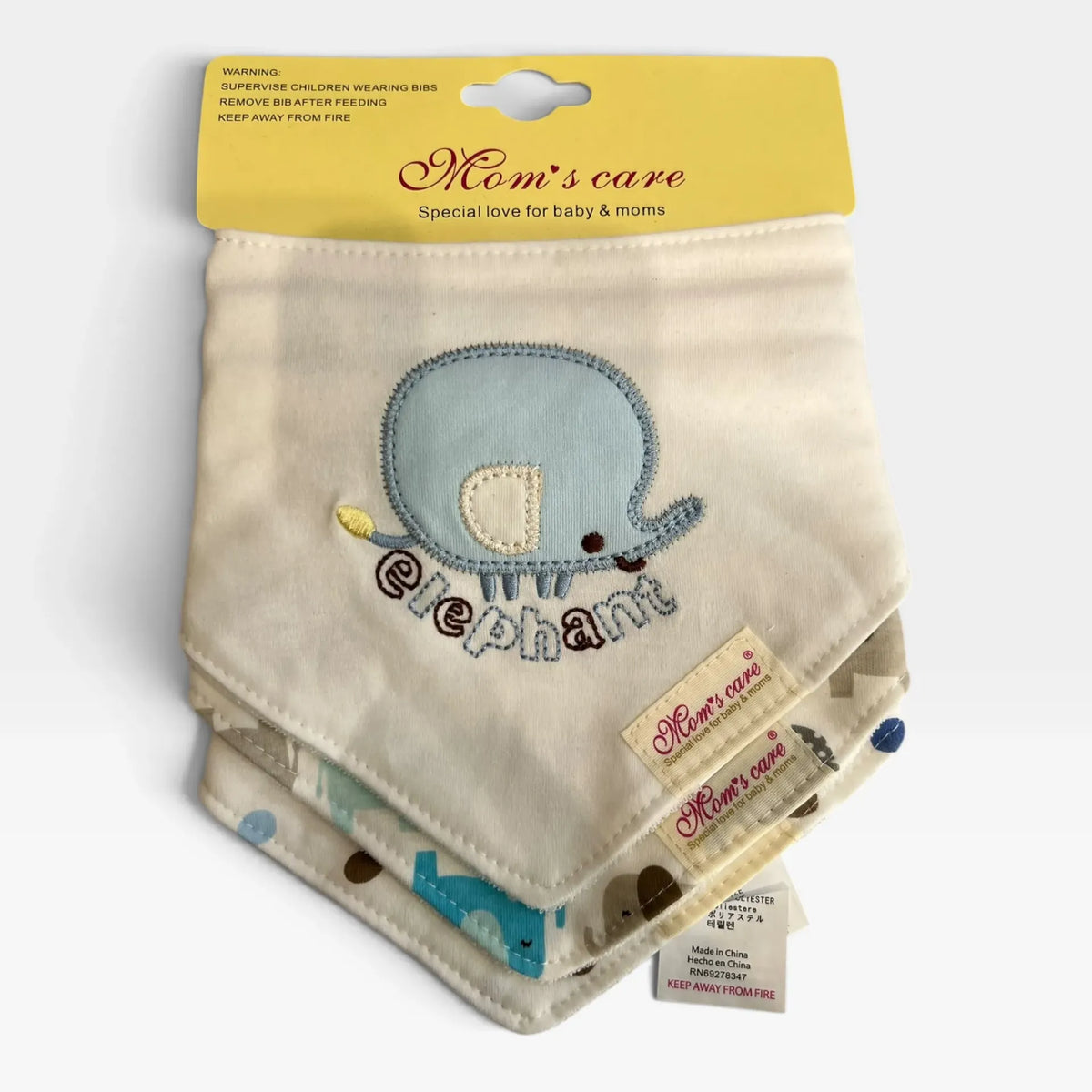 White Eleph Bibs - 1