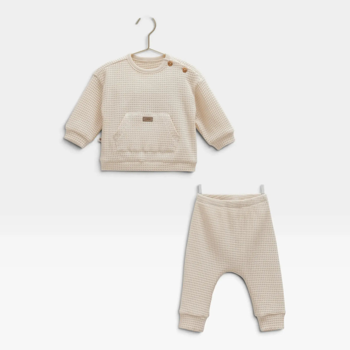 Soft Teddy Set - Cream - 1