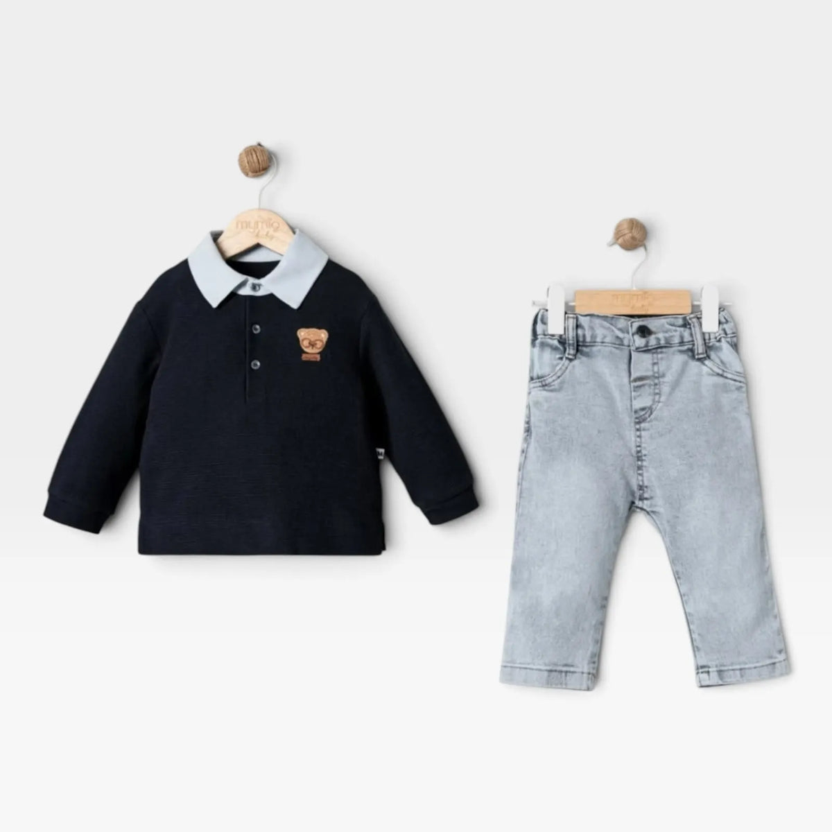 Hello Teady Set-navy - 1