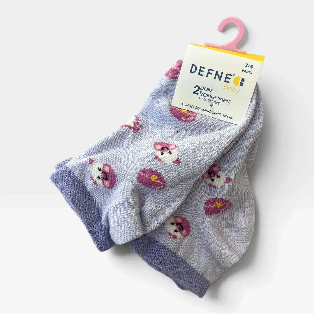 Mauve Mini Socks - 1