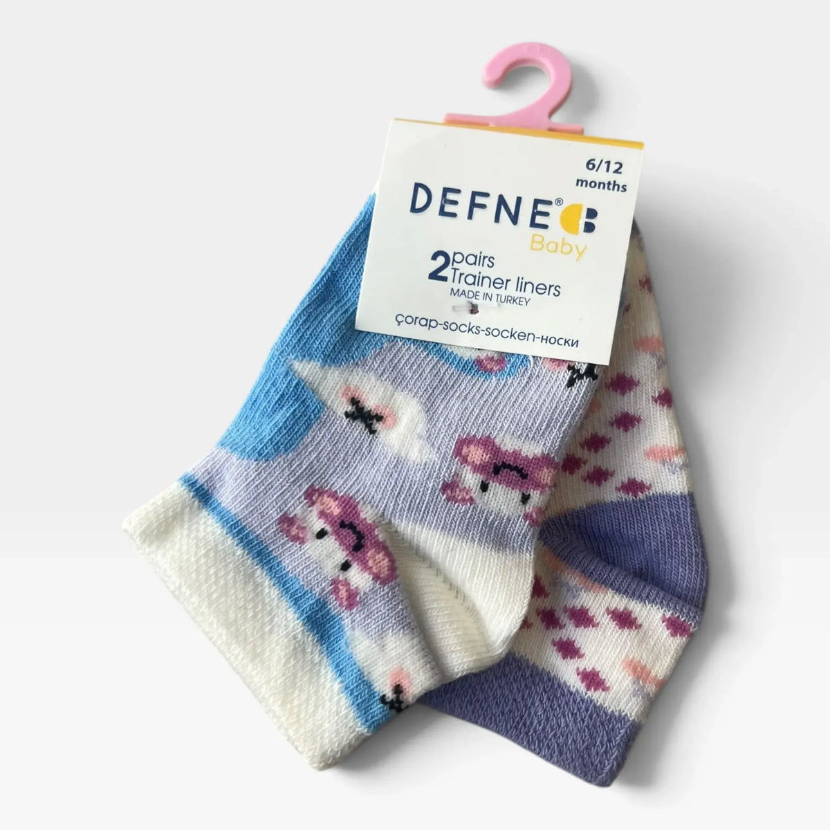 Berry Blossom Socks - 1