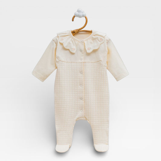 Mila Grace Overall Beige