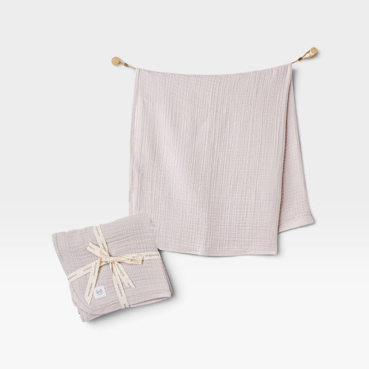 Andy Muslin Blanket-beige