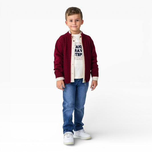 Modern Prince Set - Bordo