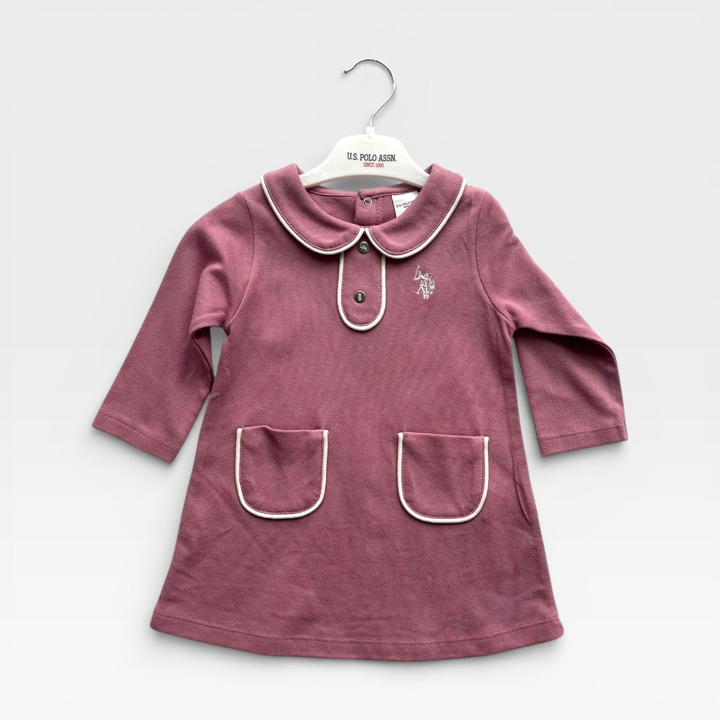 100% Original USPA Classic Girl Dress - Pink