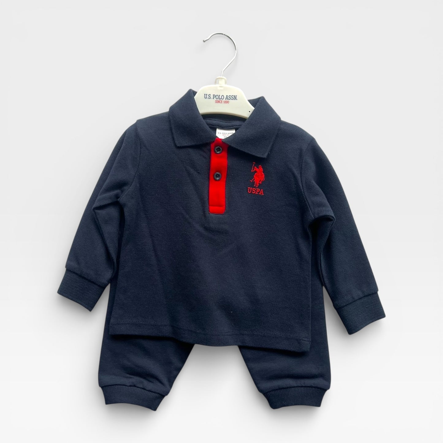 100% USPA Classic Polo Set - Navy