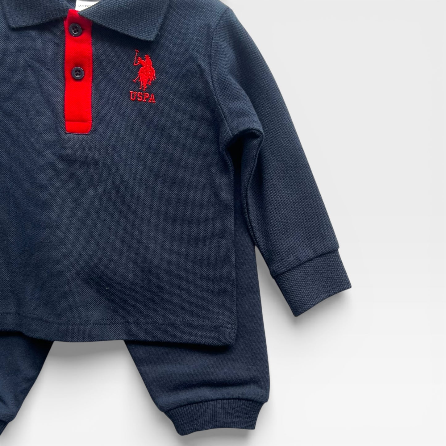 100% USPA Classic Polo Set - Navy