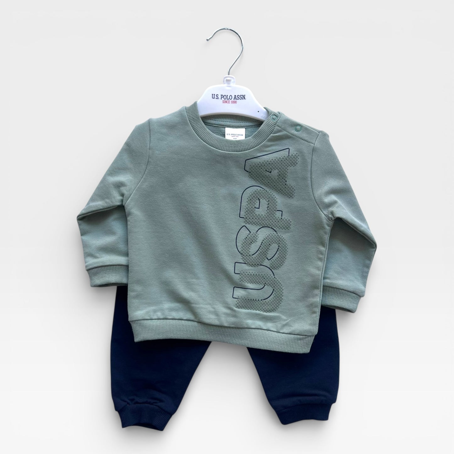 100% USPA Signature Polo Set - Green