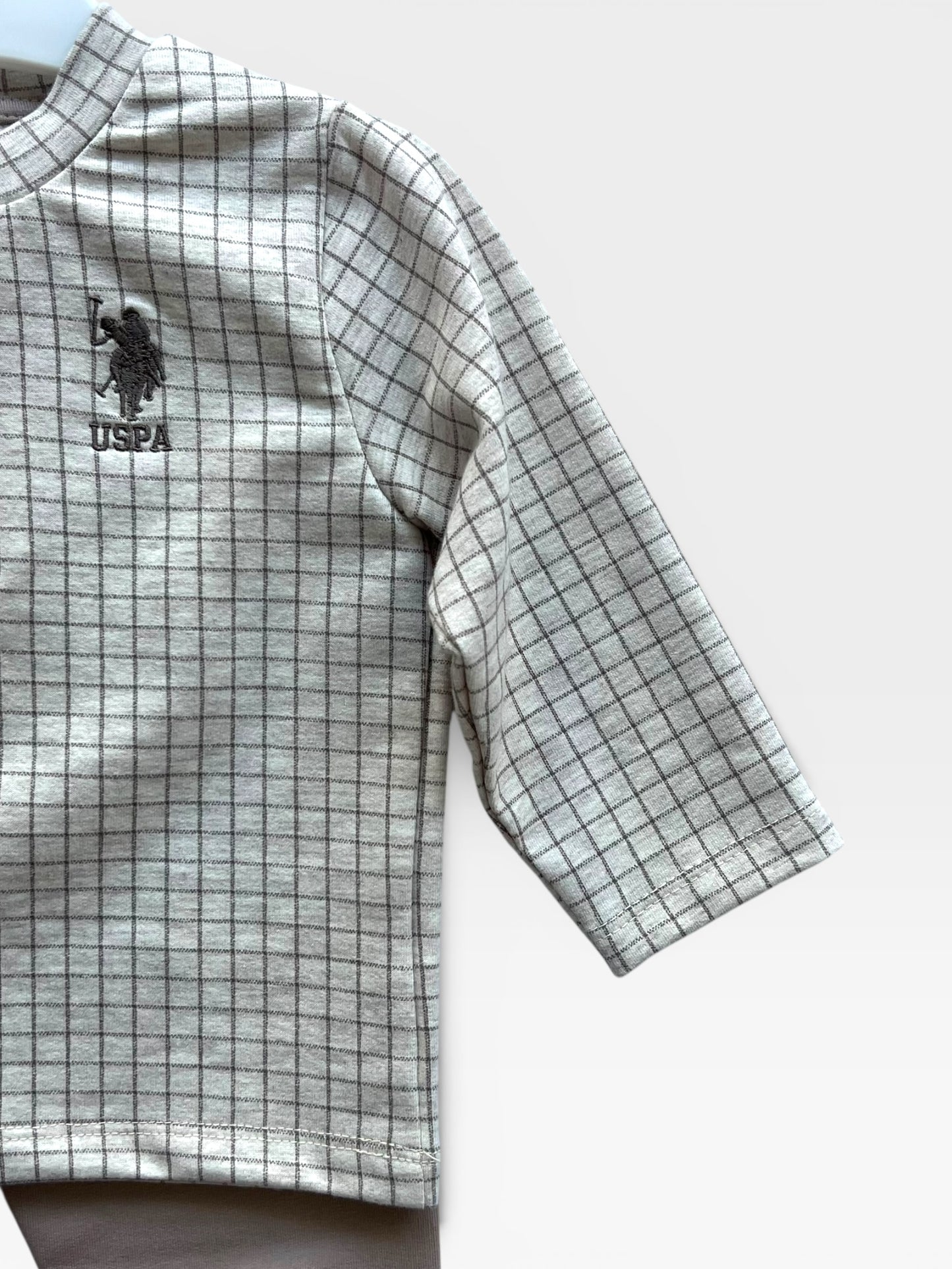 100% USPA Classic Polo Set - Square Shirt