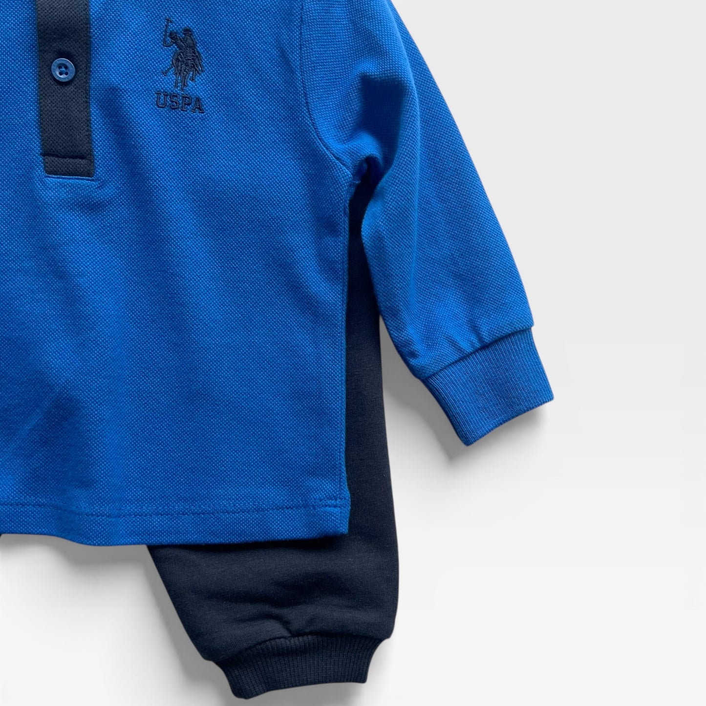 100% USPA Classic Polo Set - Blue