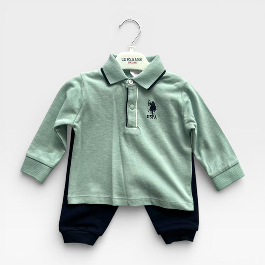 100% USPA Classic Polo Set - Mint