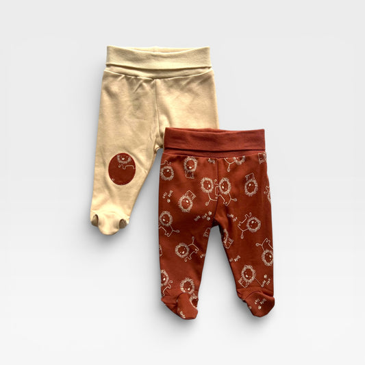 2 Closed Legs Pants - Lion