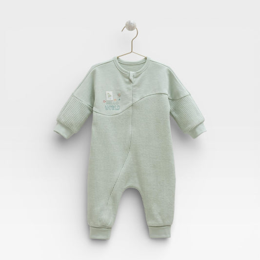 Hello World Overall - Mint