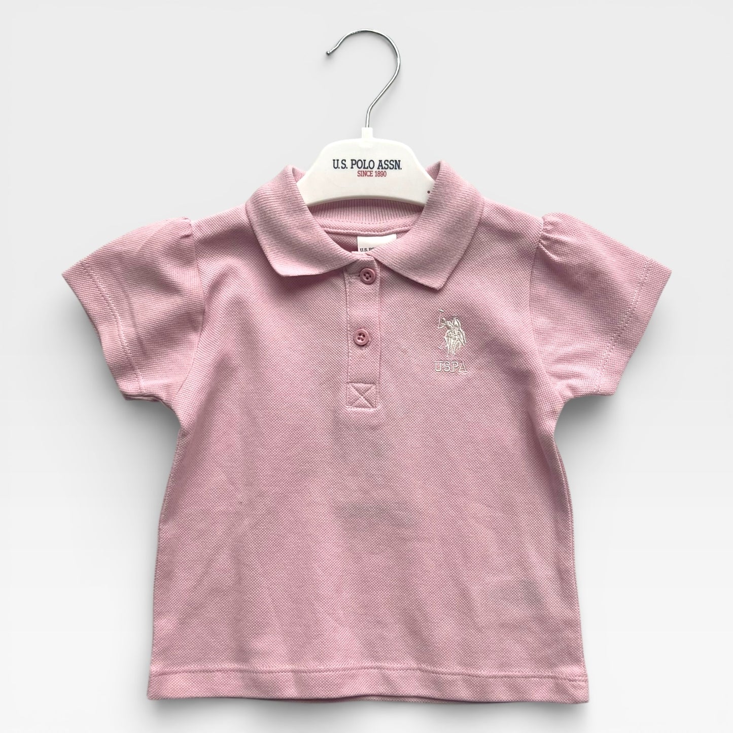 100% Original USPA Classic Short Sleeve Top - Pink