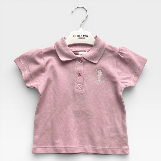 100% Original USPA Classic Short Sleeve Top - Pink