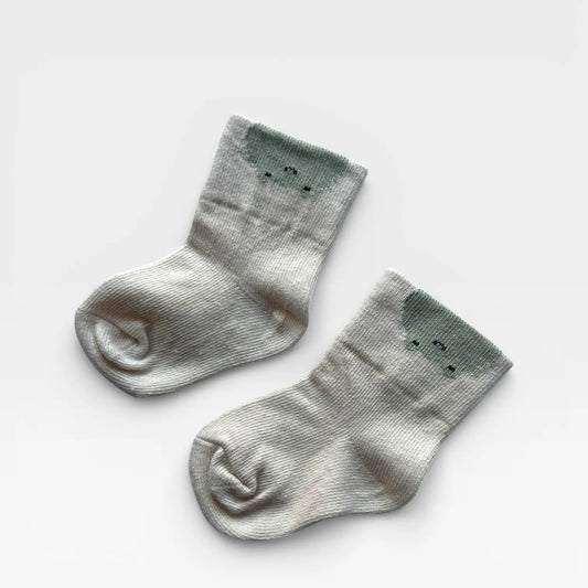 Mini Zoo Socks - Green Frog