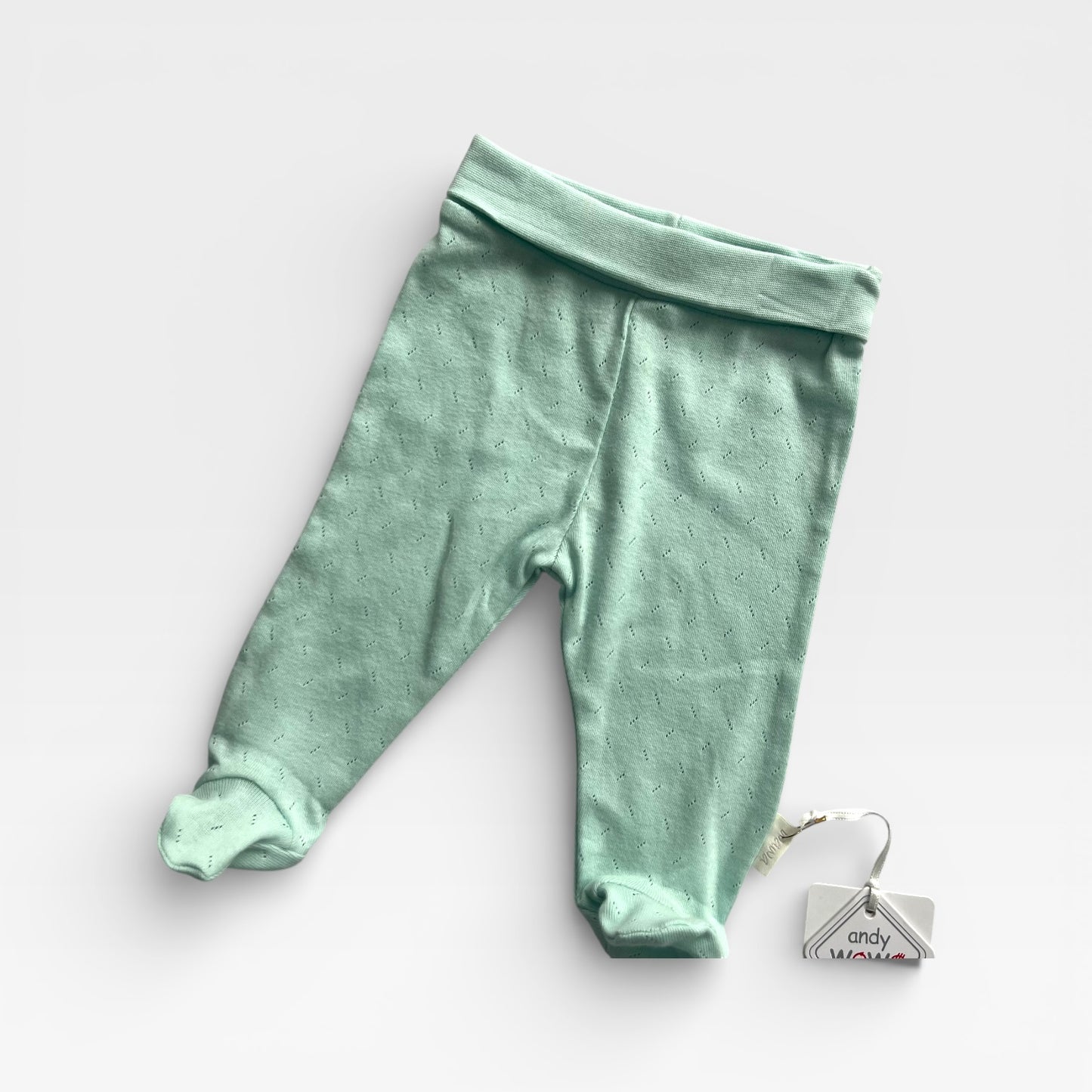 100% Cotton Pants - Aqua
