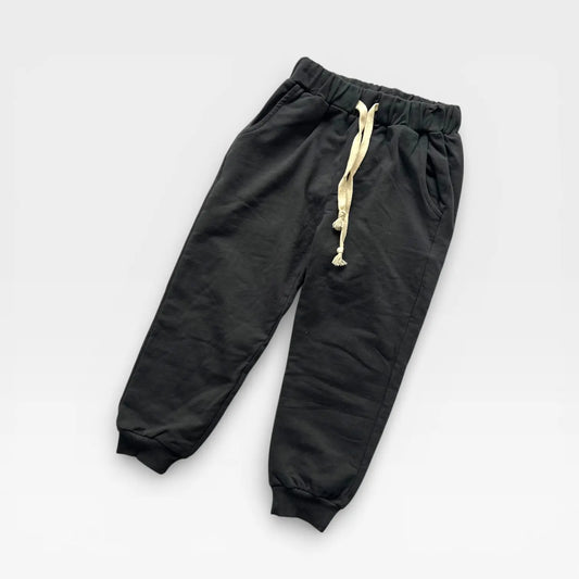 Soft & Warm Kids Pants - Dark Grey