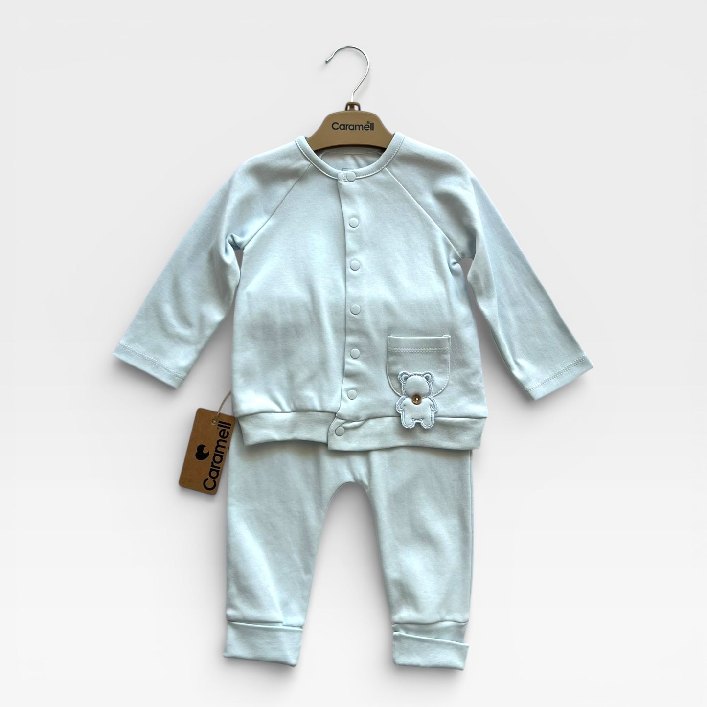 honey bear set / blue