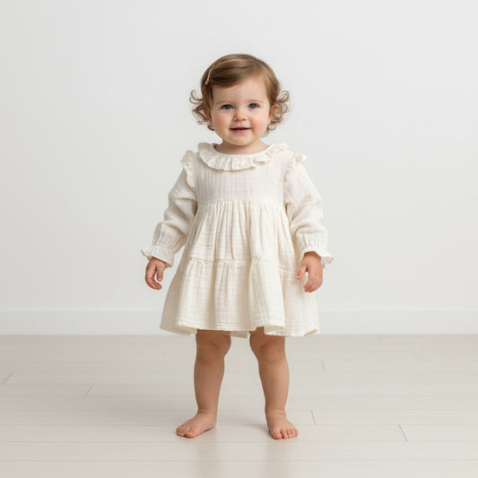 Pure Grace Dress - White