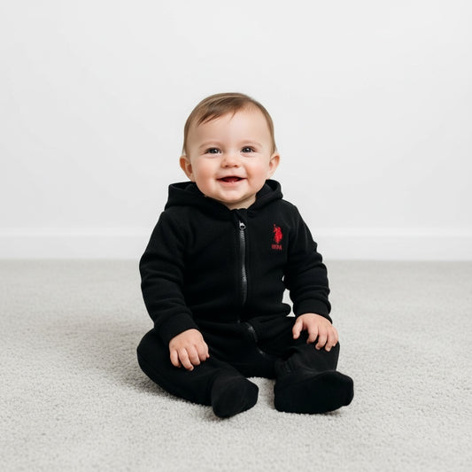 100% Original USPA Little Polo Overall - black