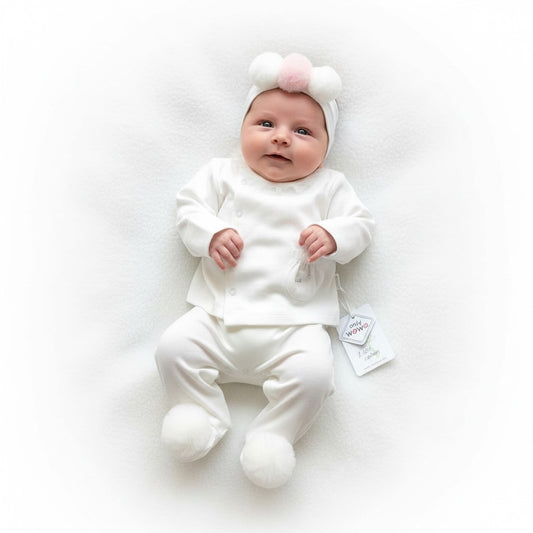 White Baby Hospital Set