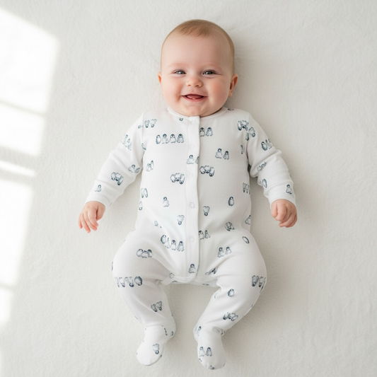 White Penguin Overall