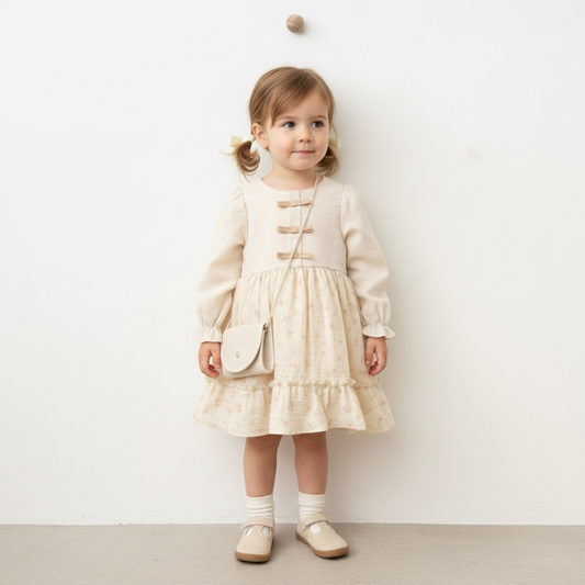 Floral Fairy Dress + Bag