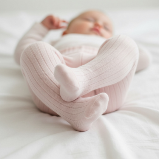 Little Cloud Tights - Pink