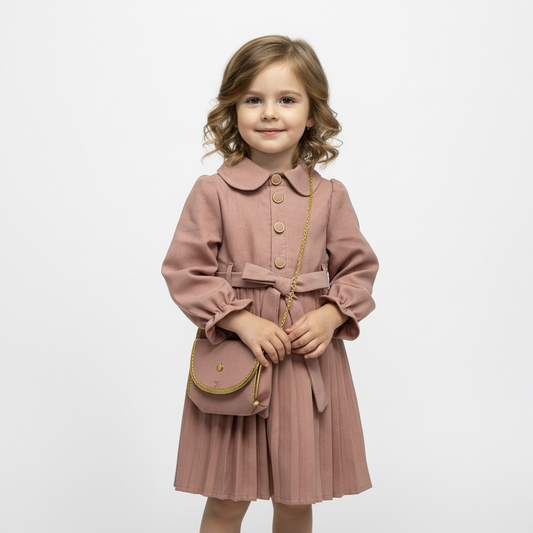 Ivory Dream Dress - Pink