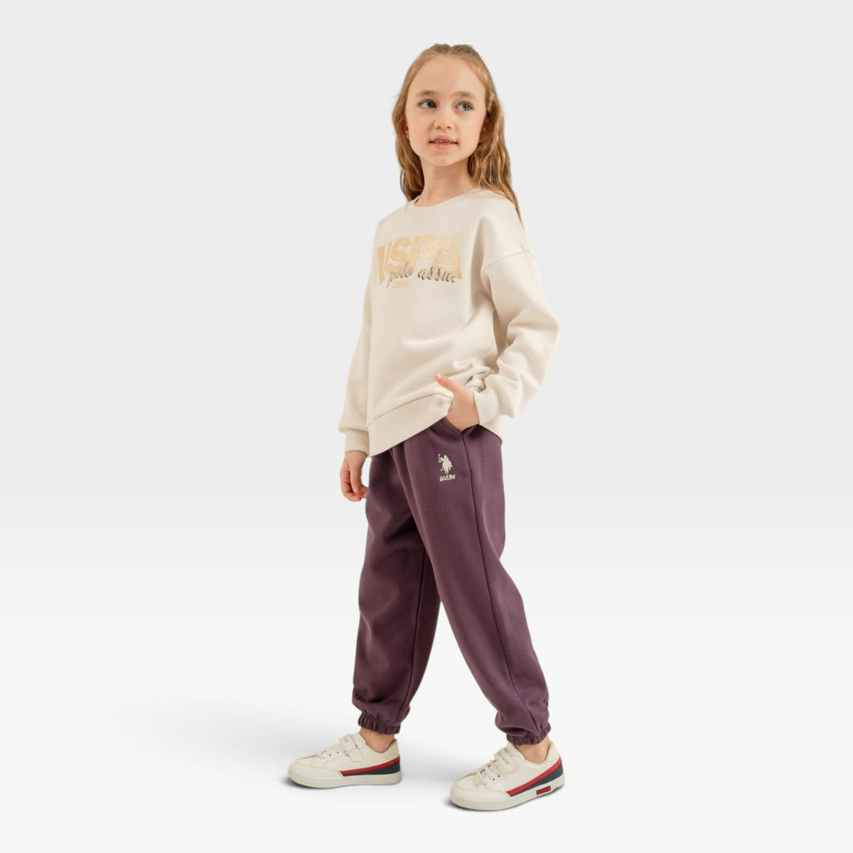 U.S. Polo Oxford Set - Purple